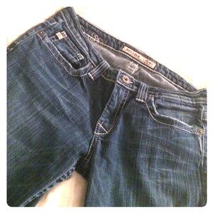 Big Star "Maddie" mid rise fit jeans.