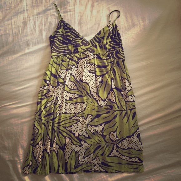 Manuhealii Hawaiian print dress