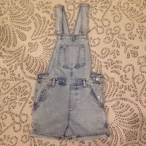 Topshop short overalls
