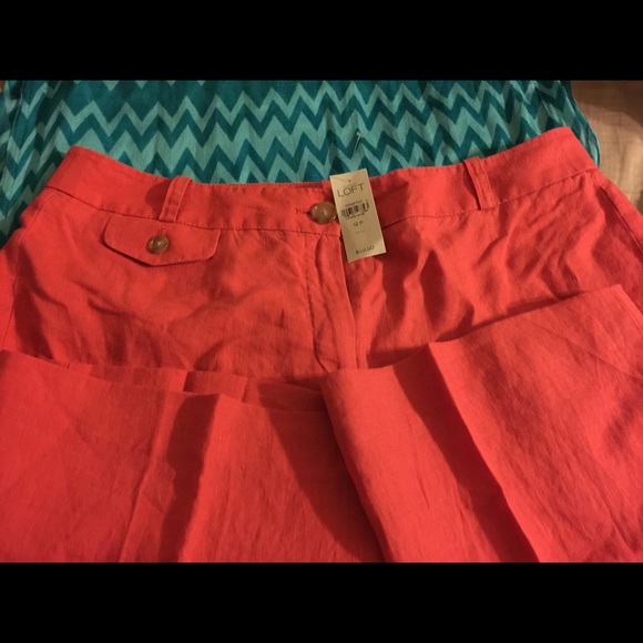 Loft linen pants
