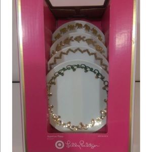 Lilly Pulitzer plates from target line