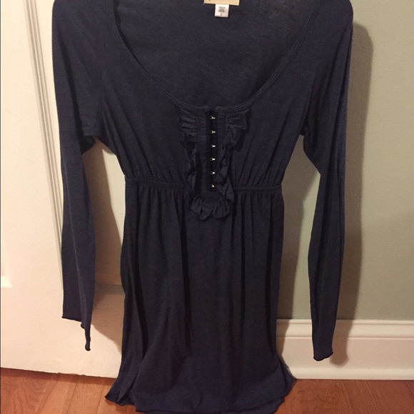 Anthropologie Puella Soft Tunic Small Blue