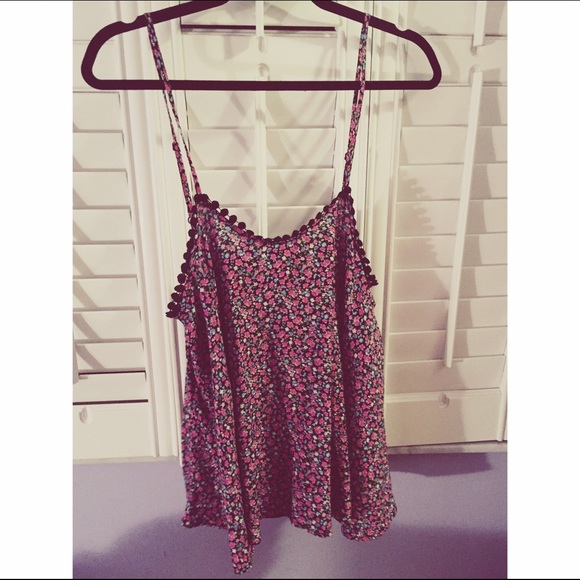 Floral tank top