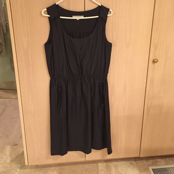 Navy blue dress