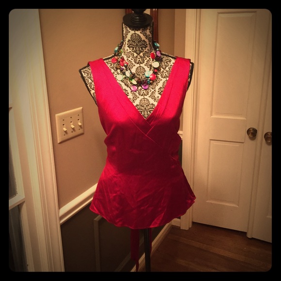 LAST CALL!! Ann Taylor: Silk Top with Tie