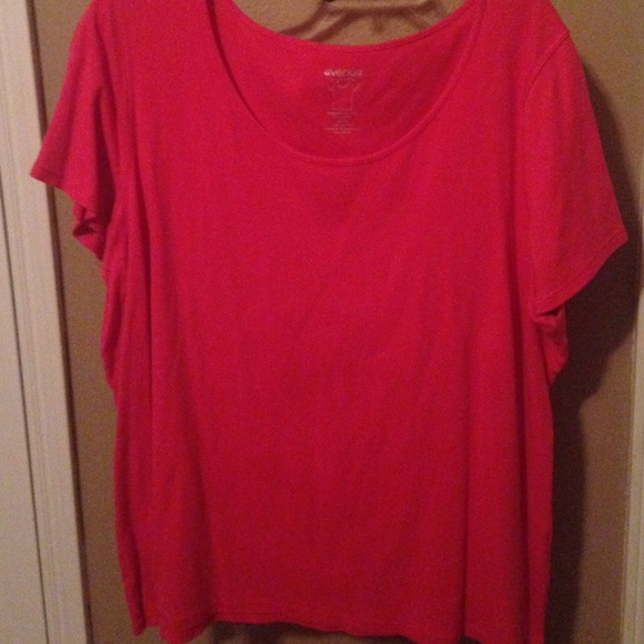 Bright orange shirt