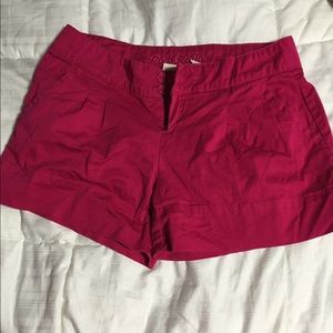 Dark pink shorts. Size 9!!