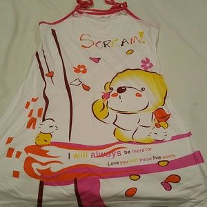 Japanese Cartoon Character Dress / Nightgown