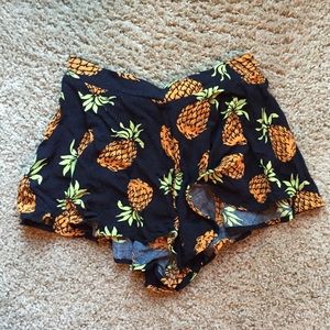 LF pineapple shorts