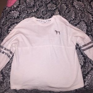 VS Pink Crew long sleeve