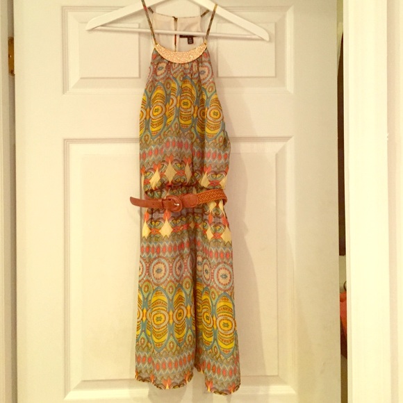 {cute printed dress!}