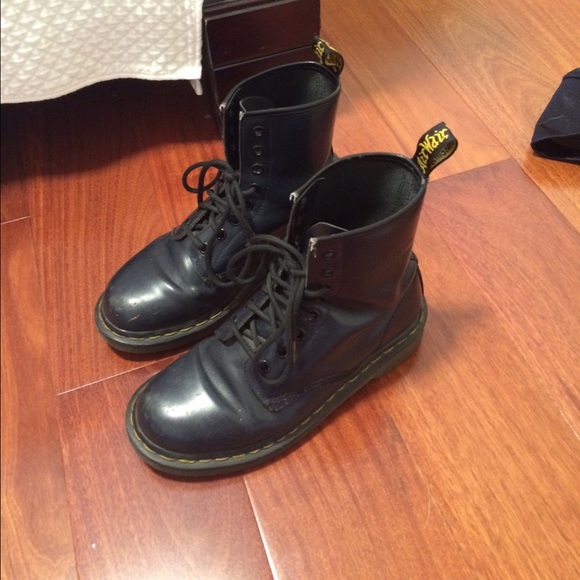 Navy Blue Authentic Doc Martens