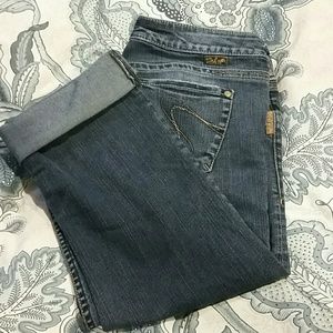 Silver Jeans Capri 30