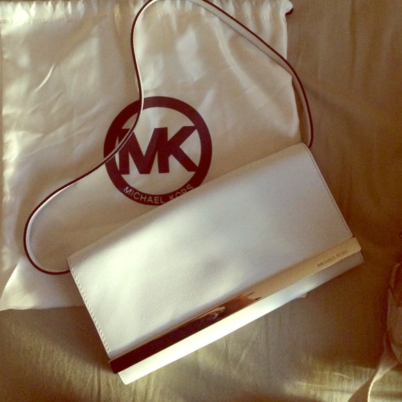 Michael Kors Leather Clutch