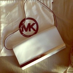 Michael Kors Leather Clutch