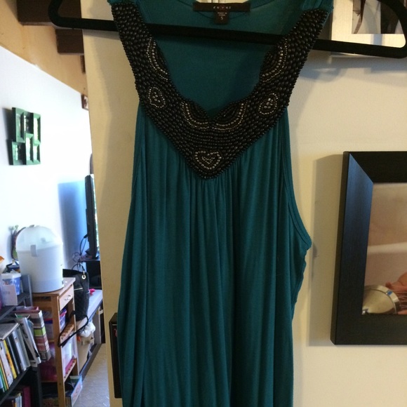 Fever Teal tank top