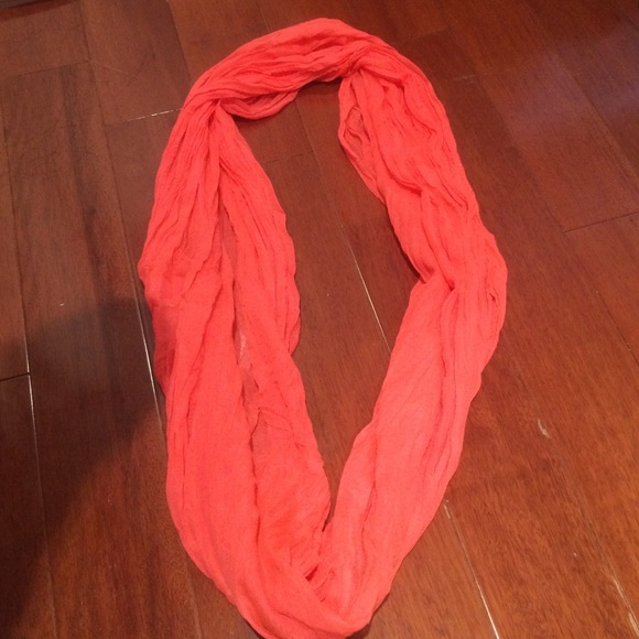 Coral scarf!