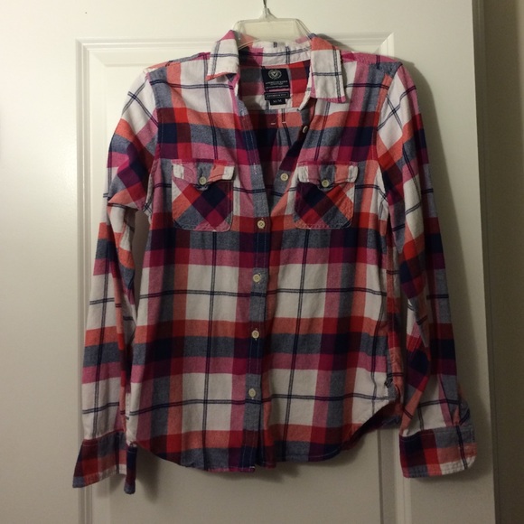 Plaid flannel shirt