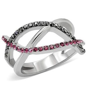 Stainless steel high polished multi ring