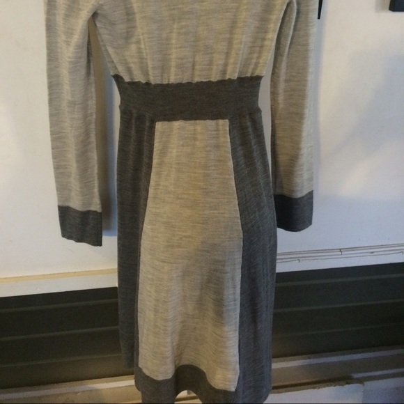 Brand new never worn! BCBG grey long sleeve dress. - Picture 2 of 4