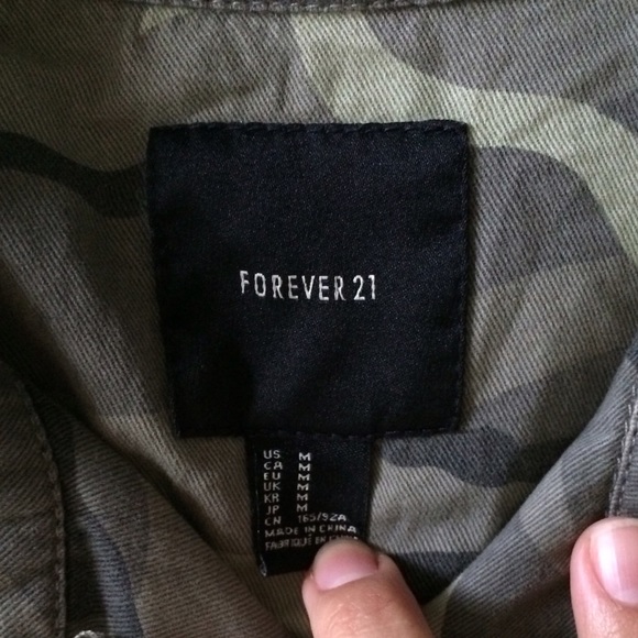 Forever 21 Camo Jacket - Picture 2 of 4