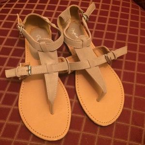 Beige Sandals