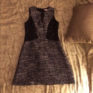 Tweed and lace banana republic dress 00P