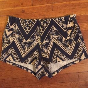Urban outfitters aztec print shorts