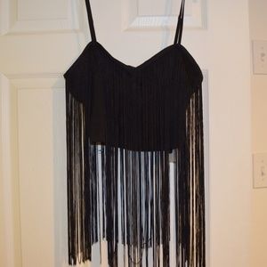 Fringe crop top 🎉