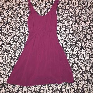 Maroon dress
