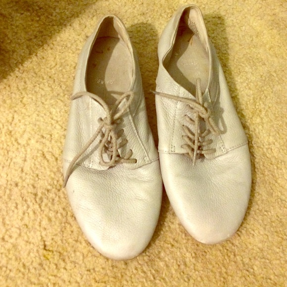 Grey Oxford style shoes