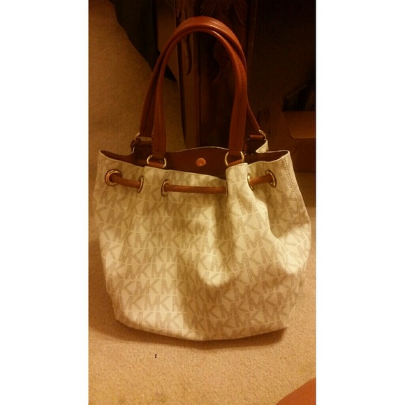 Michael kors jet set large gathered logo tote - Picture 3 of 4