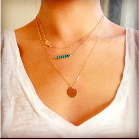 Layering necklace