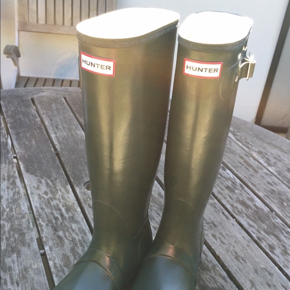 Hunter Original hunter green boots
