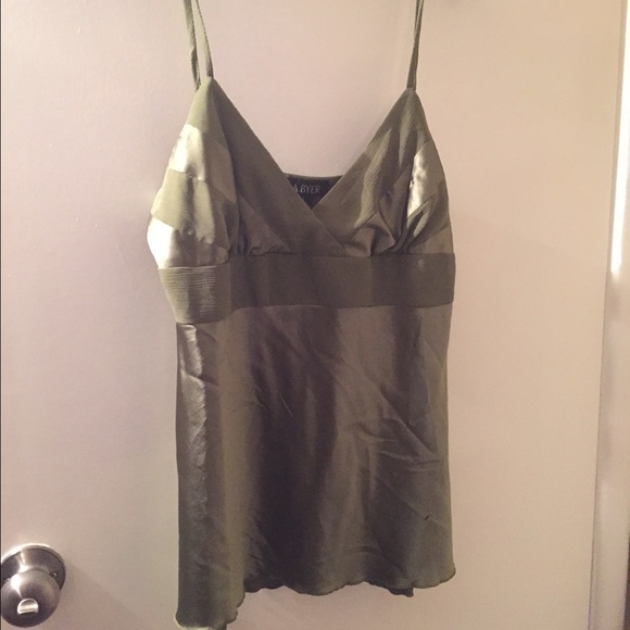 Olive green dress shirt