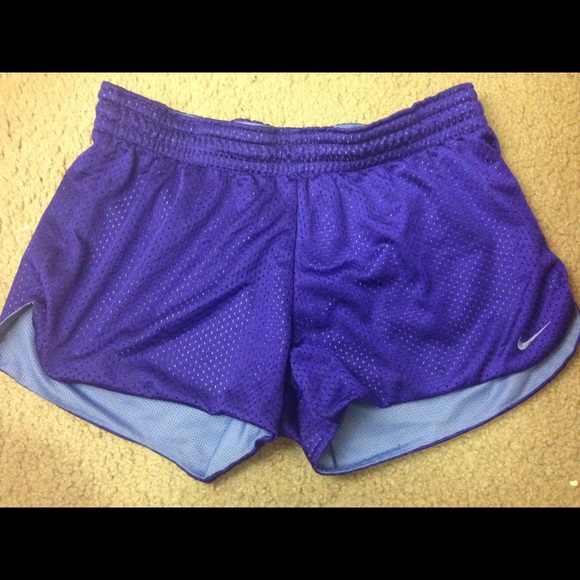 Blue nike gym shorts