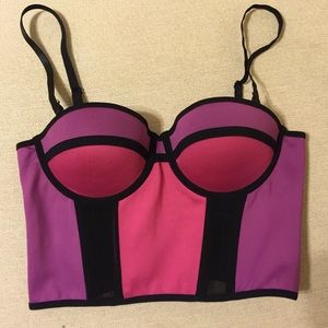 Bebe bustier top