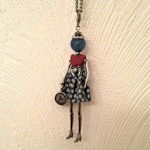 Italian handcrafted long necklace