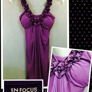 Purple Cocktail Dress Size 4