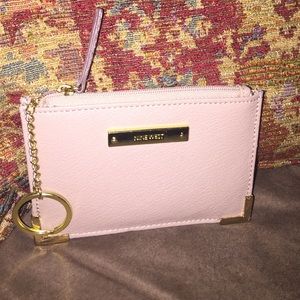 Nine West card holder with key ring.