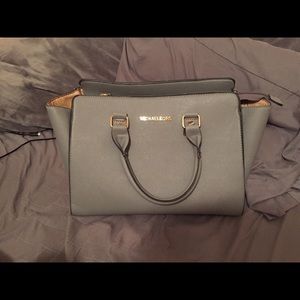 Grey Michael Kors Purse