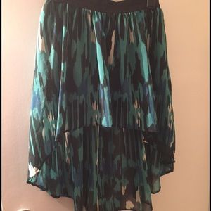 Hi lo skirt