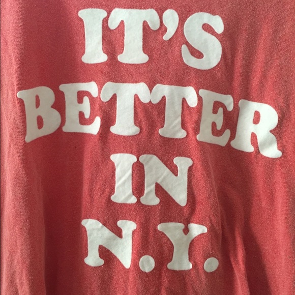 Brandy Melville it's better in NY tee!!