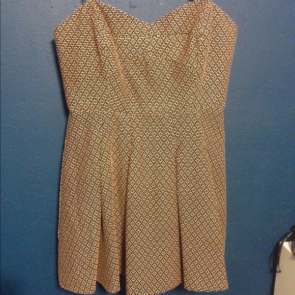 BCBG strapless dress