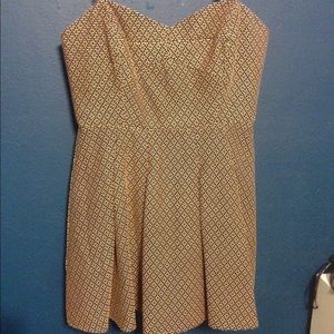 BCBG strapless dress