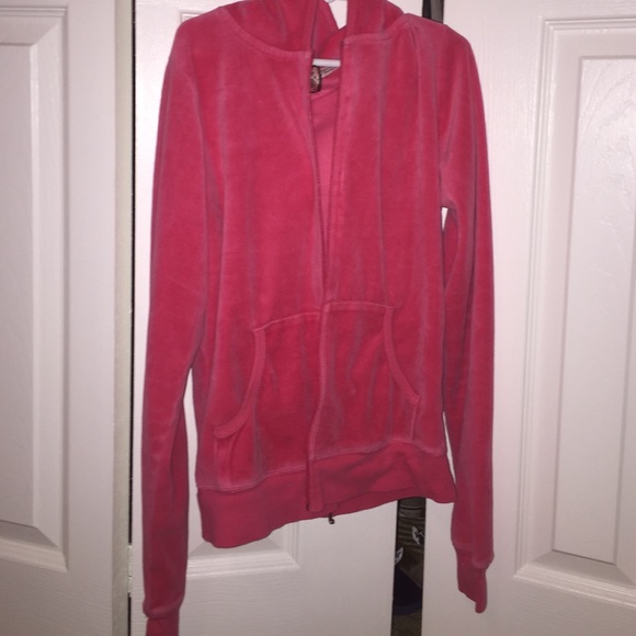 Juicy Couture Pink Velour ZipUp
