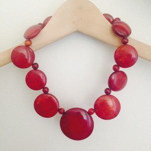 Red necklace
