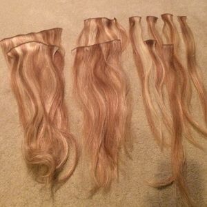 Full set 22" clip in extensions