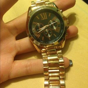 Gently used gold watch!