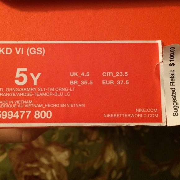 KD VI (GS) sneakers - Picture 4 of 4